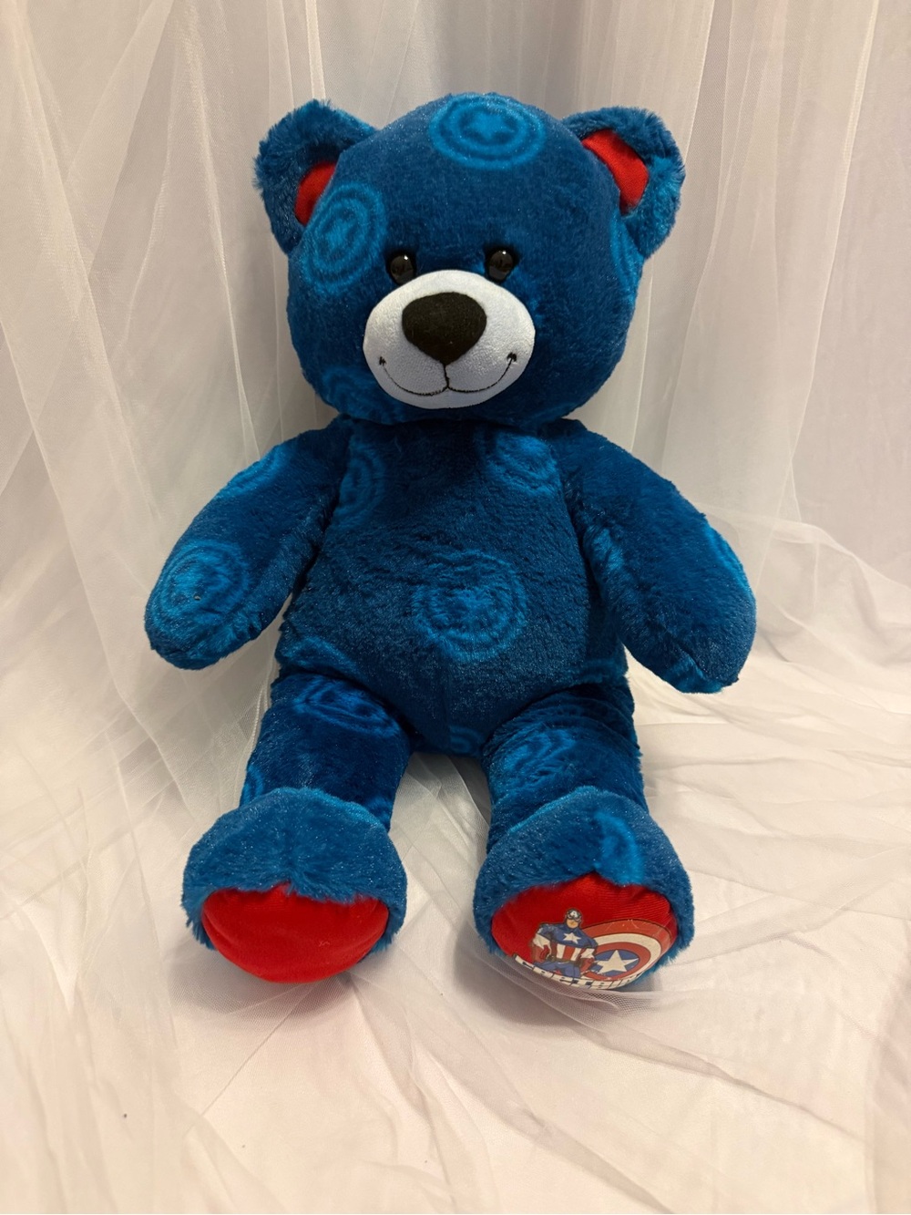 Vintage Build-A-Bear Captain America BAB.